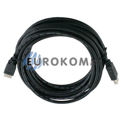 Кабель (шнур) HDMI - HDMI (v1.4, чорний, 5м)