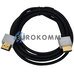 Кабель (шнур) HDMI - HDMI (v1.4, Ultra Slim, черный, 2м)