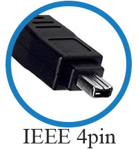 кабель IEEE 1394a 4 pin